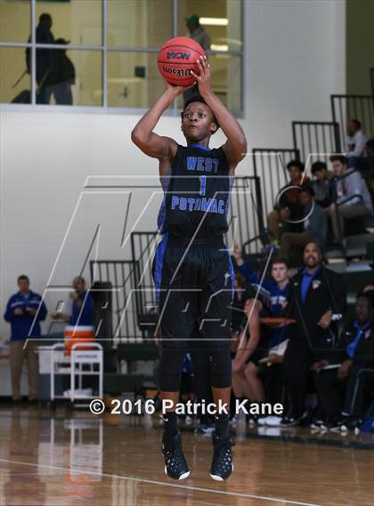 Thumbnail 1 in West Potomac vs Bishop Ireton (George Long Holiday Hoops Tournament) photogallery.