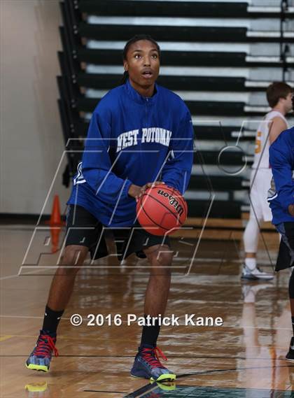 Thumbnail 2 in West Potomac vs Bishop Ireton (George Long Holiday Hoops Tournament) photogallery.