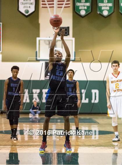 Thumbnail 2 in West Potomac vs Bishop Ireton (George Long Holiday Hoops Tournament) photogallery.