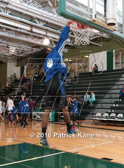 Thumbnail 1 in West Potomac vs Bishop Ireton (George Long Holiday Hoops Tournament) photogallery.