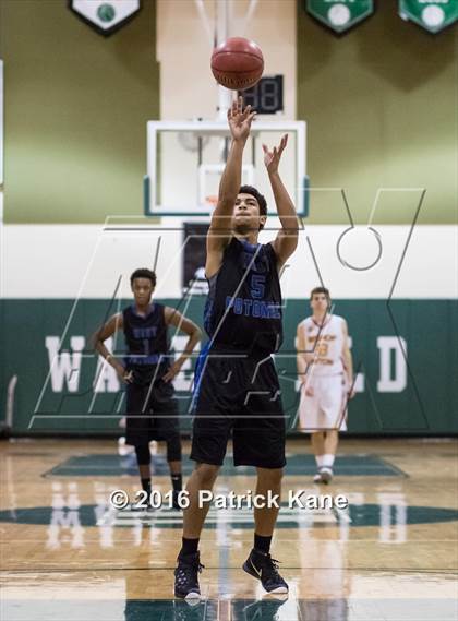 Thumbnail 1 in West Potomac vs Bishop Ireton (George Long Holiday Hoops Tournament) photogallery.