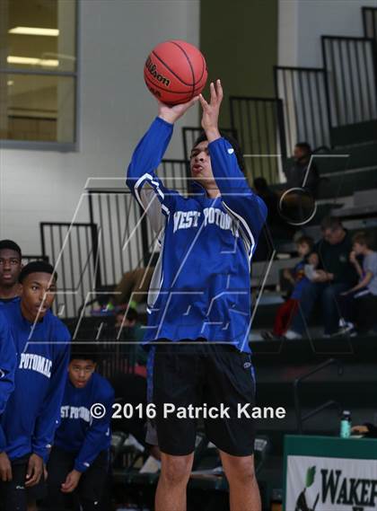 Thumbnail 2 in West Potomac vs Bishop Ireton (George Long Holiday Hoops Tournament) photogallery.
