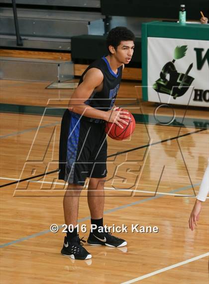 Thumbnail 1 in West Potomac vs Bishop Ireton (George Long Holiday Hoops Tournament) photogallery.