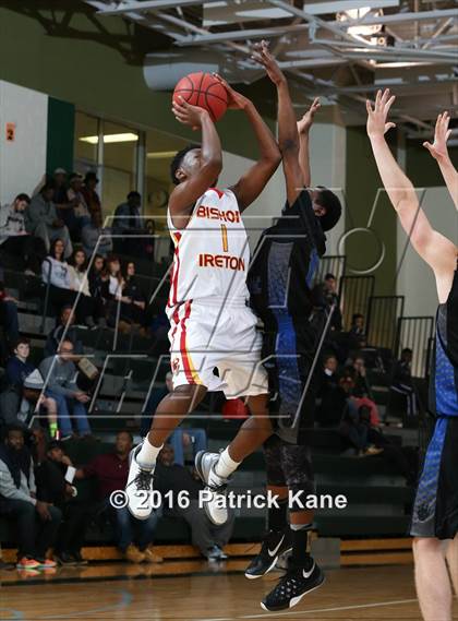 Thumbnail 1 in West Potomac vs Bishop Ireton (George Long Holiday Hoops Tournament) photogallery.