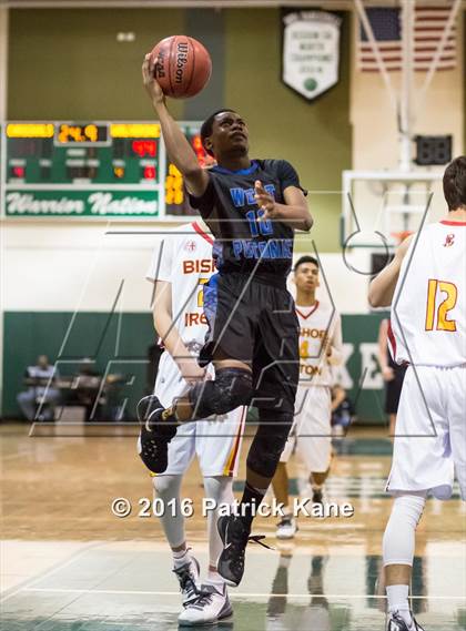 Thumbnail 1 in West Potomac vs Bishop Ireton (George Long Holiday Hoops Tournament) photogallery.