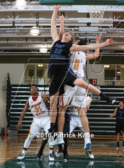 Thumbnail 2 in West Potomac vs Bishop Ireton (George Long Holiday Hoops Tournament) photogallery.