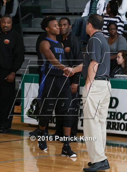 Thumbnail 3 in West Potomac vs Bishop Ireton (George Long Holiday Hoops Tournament) photogallery.