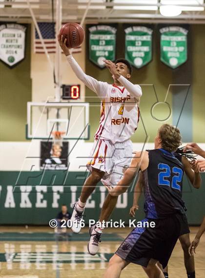 Thumbnail 1 in West Potomac vs Bishop Ireton (George Long Holiday Hoops Tournament) photogallery.