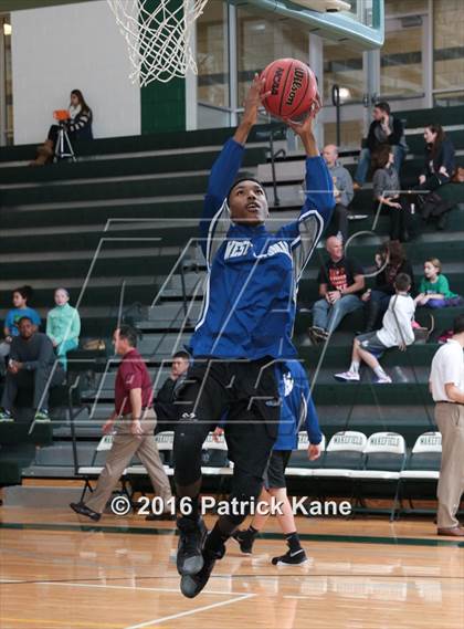Thumbnail 3 in West Potomac vs Bishop Ireton (George Long Holiday Hoops Tournament) photogallery.