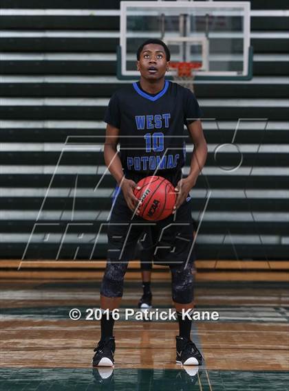 Thumbnail 2 in West Potomac vs Bishop Ireton (George Long Holiday Hoops Tournament) photogallery.