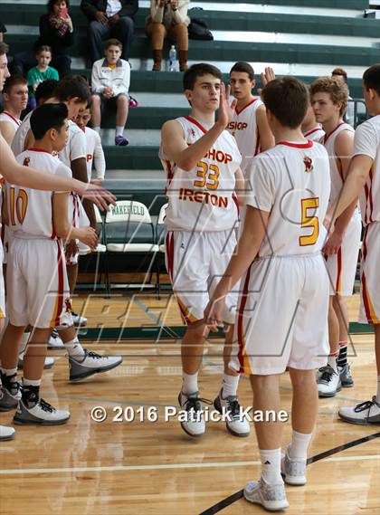 Thumbnail 3 in West Potomac vs Bishop Ireton (George Long Holiday Hoops Tournament) photogallery.