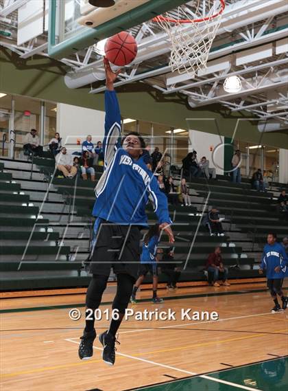 Thumbnail 1 in West Potomac vs Bishop Ireton (George Long Holiday Hoops Tournament) photogallery.