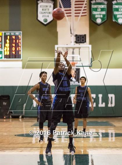Thumbnail 1 in West Potomac vs Bishop Ireton (George Long Holiday Hoops Tournament) photogallery.