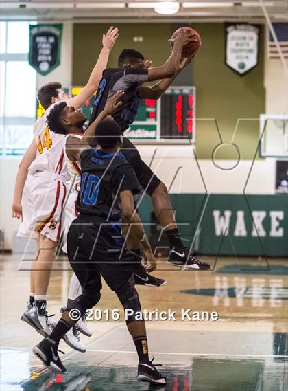 Thumbnail 1 in West Potomac vs Bishop Ireton (George Long Holiday Hoops Tournament) photogallery.