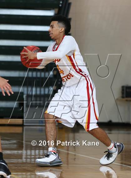 Thumbnail 3 in West Potomac vs Bishop Ireton (George Long Holiday Hoops Tournament) photogallery.