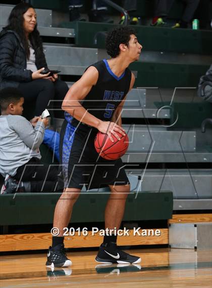 Thumbnail 3 in West Potomac vs Bishop Ireton (George Long Holiday Hoops Tournament) photogallery.
