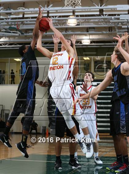 Thumbnail 2 in West Potomac vs Bishop Ireton (George Long Holiday Hoops Tournament) photogallery.