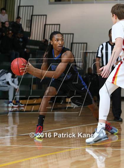 Thumbnail 3 in West Potomac vs Bishop Ireton (George Long Holiday Hoops Tournament) photogallery.
