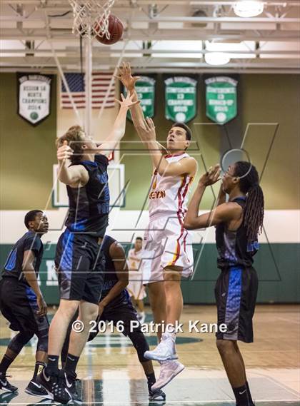 Thumbnail 3 in West Potomac vs Bishop Ireton (George Long Holiday Hoops Tournament) photogallery.
