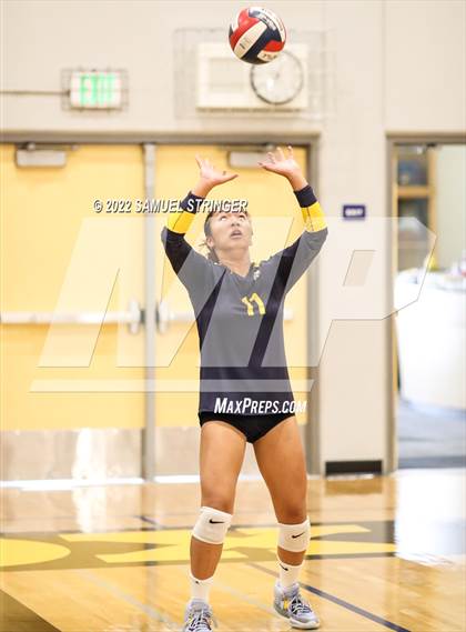 Thumbnail 2 in Notre Dame vs. Archbishop Mitty (Spikefest 1) photogallery.