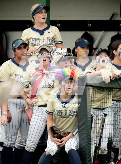Thumbnail 1 in Guyer vs Keller Game 2 (UIL 6A Regional Finals) photogallery.
