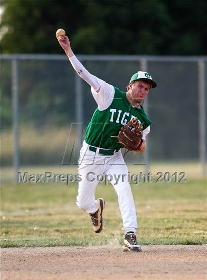 Thumbnail 2 in Triton Central vs Scecina Memorial (IHSAA 2A Sectional Final) photogallery.