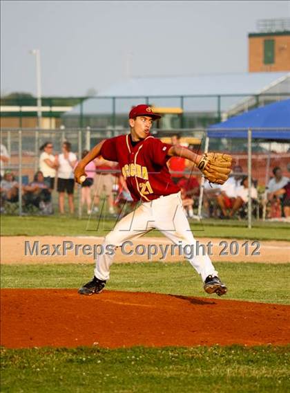 Thumbnail 1 in Triton Central vs Scecina Memorial (IHSAA 2A Sectional Final) photogallery.