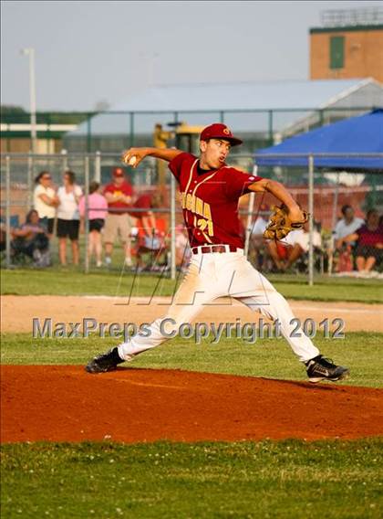 Thumbnail 2 in Triton Central vs Scecina Memorial (IHSAA 2A Sectional Final) photogallery.