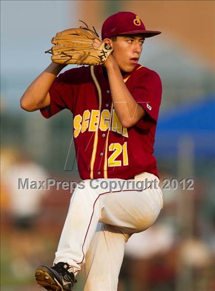 Thumbnail 2 in Triton Central vs Scecina Memorial (IHSAA 2A Sectional Final) photogallery.
