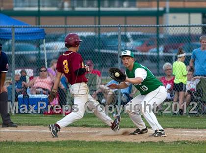 Thumbnail 1 in Triton Central vs Scecina Memorial (IHSAA 2A Sectional Final) photogallery.