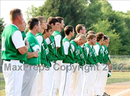 Thumbnail 2 in Triton Central vs Scecina Memorial (IHSAA 2A Sectional Final) photogallery.