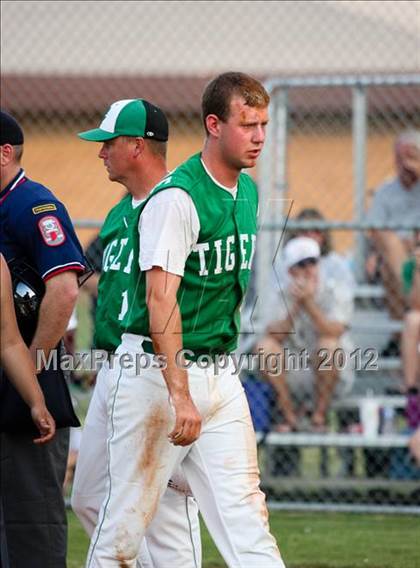 Thumbnail 3 in Triton Central vs Scecina Memorial (IHSAA 2A Sectional Final) photogallery.