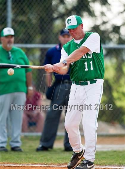 Thumbnail 3 in Triton Central vs Scecina Memorial (IHSAA 2A Sectional Final) photogallery.