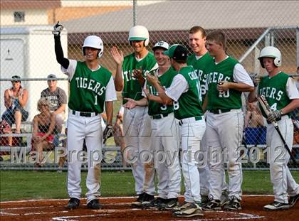 Thumbnail 3 in Triton Central vs Scecina Memorial (IHSAA 2A Sectional Final) photogallery.