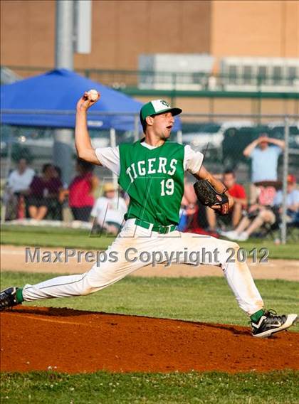 Thumbnail 2 in Triton Central vs Scecina Memorial (IHSAA 2A Sectional Final) photogallery.