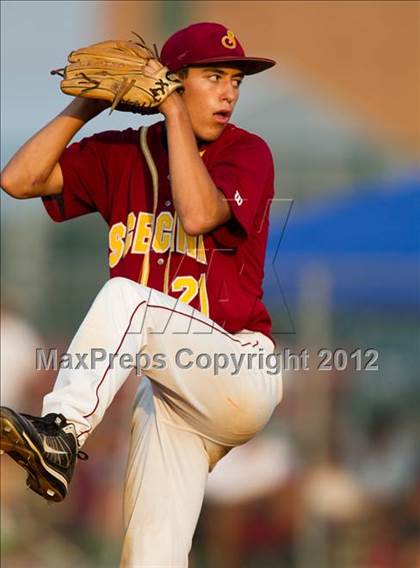 Thumbnail 3 in Triton Central vs Scecina Memorial (IHSAA 2A Sectional Final) photogallery.