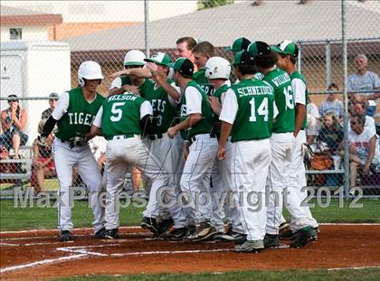 Thumbnail 1 in Triton Central vs Scecina Memorial (IHSAA 2A Sectional Final) photogallery.