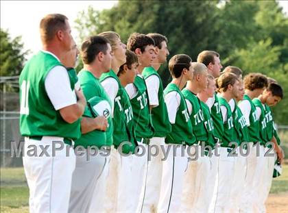 Thumbnail 1 in Triton Central vs Scecina Memorial (IHSAA 2A Sectional Final) photogallery.