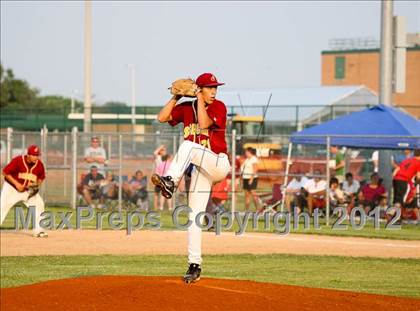 Thumbnail 3 in Triton Central vs Scecina Memorial (IHSAA 2A Sectional Final) photogallery.