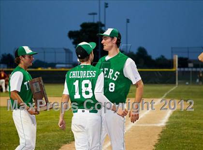 Thumbnail 3 in Triton Central vs Scecina Memorial (IHSAA 2A Sectional Final) photogallery.