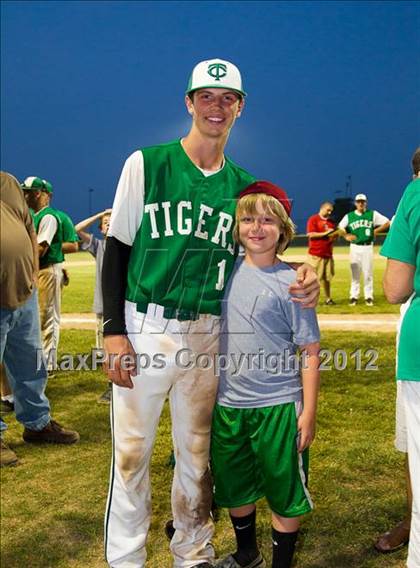 Thumbnail 2 in Triton Central vs Scecina Memorial (IHSAA 2A Sectional Final) photogallery.