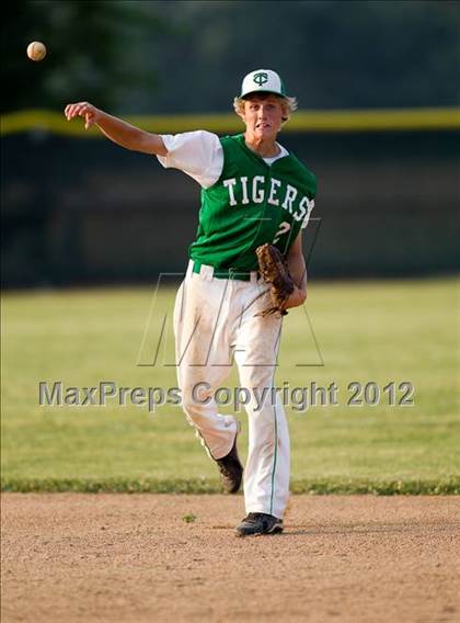 Thumbnail 3 in Triton Central vs Scecina Memorial (IHSAA 2A Sectional Final) photogallery.
