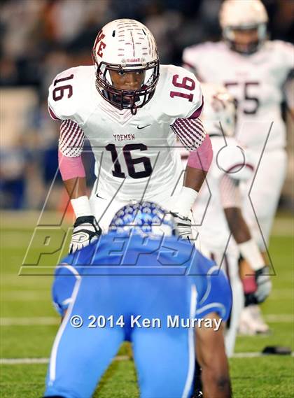 Thumbnail 3 in Cameron Yoe vs Edna (UIL 3A D1 Semifinal) photogallery.
