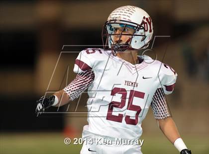 Thumbnail 1 in Cameron Yoe vs Edna (UIL 3A D1 Semifinal) photogallery.