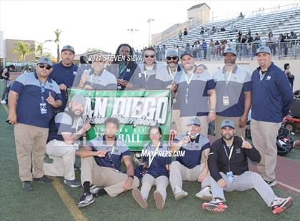 Thumbnail 3 in Mater Dei Catholic vs. Ramona (CIF SDS D3 Final) photogallery.