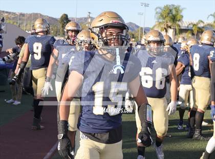 Thumbnail 3 in Mater Dei Catholic vs. Ramona (CIF SDS D3 Final) photogallery.