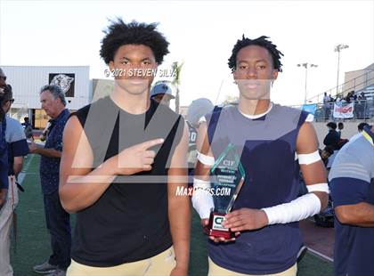 Thumbnail 1 in Mater Dei Catholic vs. Ramona (CIF SDS D3 Final) photogallery.