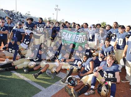 Thumbnail 2 in Mater Dei Catholic vs. Ramona (CIF SDS D3 Final) photogallery.