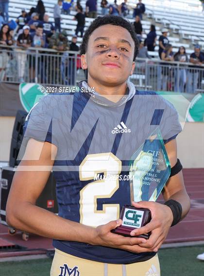 Thumbnail 3 in Mater Dei Catholic vs. Ramona (CIF SDS D3 Final) photogallery.