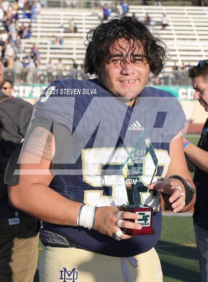 Thumbnail 1 in Mater Dei Catholic vs. Ramona (CIF SDS D3 Final) photogallery.